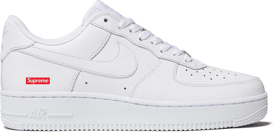 Supreme Nike Air Force 1 Low White 2020 Release Date Supreme Nike Air Force 1 Low White 2020 Release Date