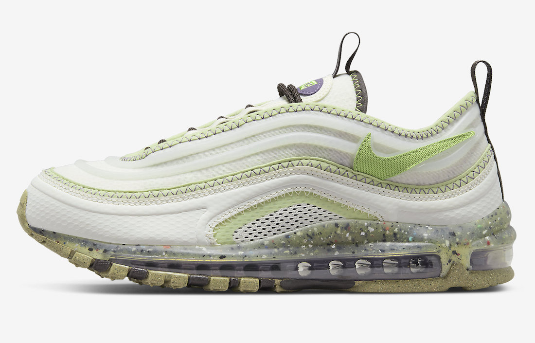 Nike Air Max 97 Terrascape Phantom Vivid Green Olive Aura DJ5019-002 Release Date Info