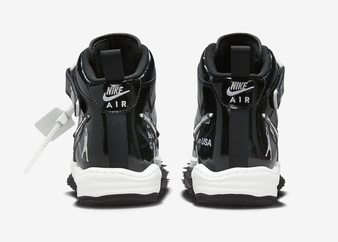 Off-White Nike Air Force 1 Mid Sheed DR0500-001