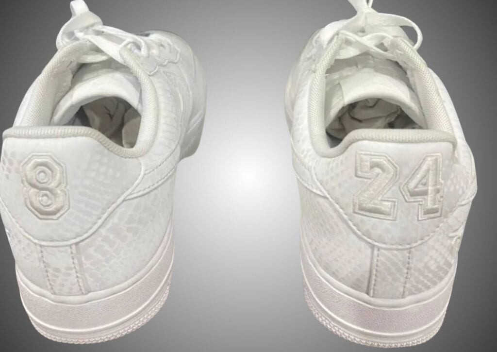 Kobe Bryant Nike Air Force 1 Low Kobe Forever White IB0018-100