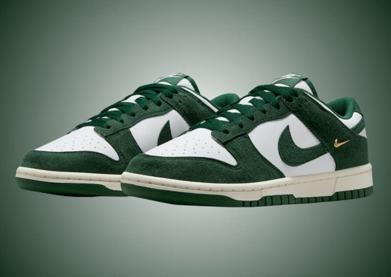 Nike Dunk Low Gorge Green Metallic Gold IB4417-100
